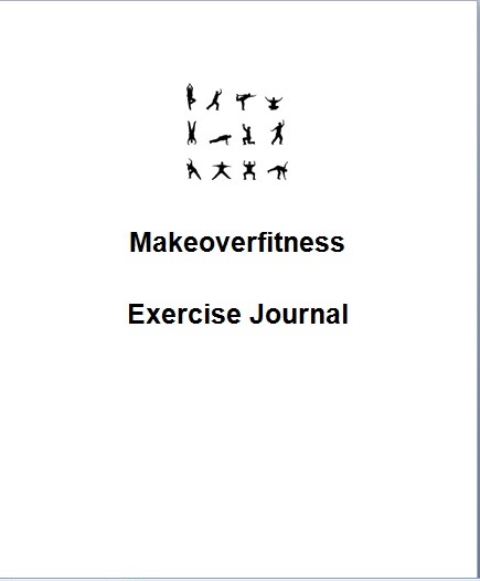 Printable exercise journal booklet. 