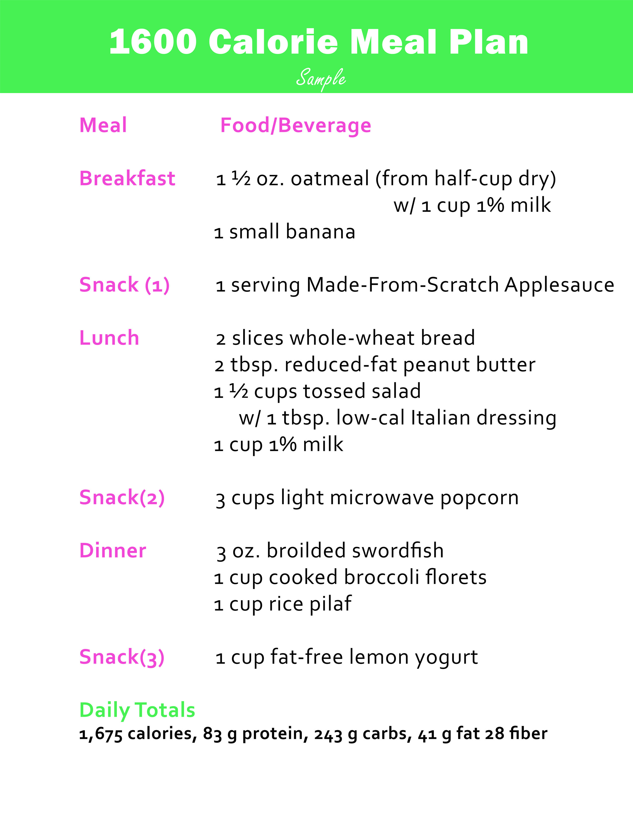 1600 calorie meal plan you can download and print.